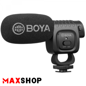 BOYA BY-BM3011 Camera-Mount Cardioid Shotgun Microphone